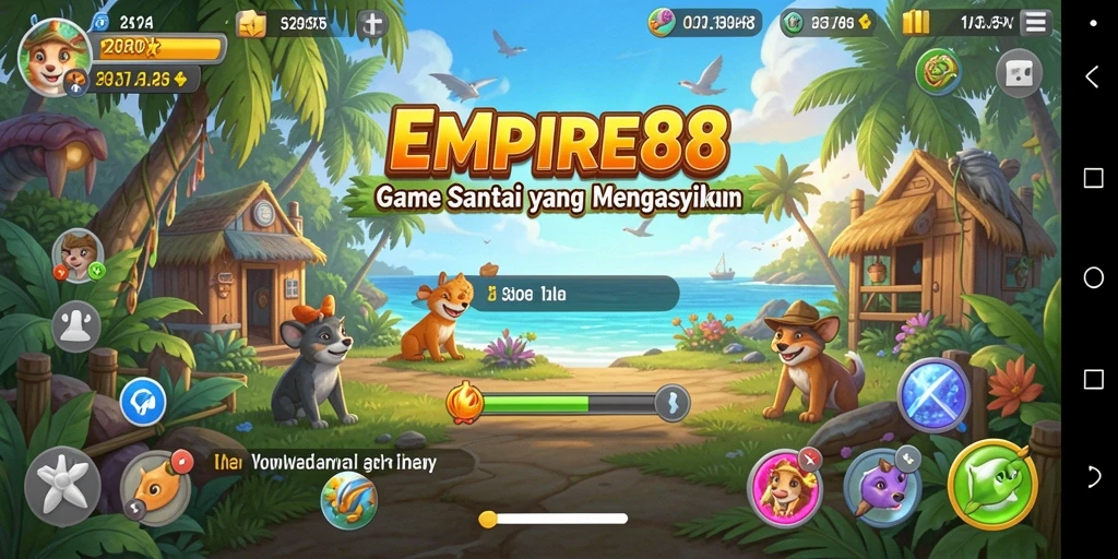 Tampilan gameplay seru dan mengasyikkan di EMPIRE88.