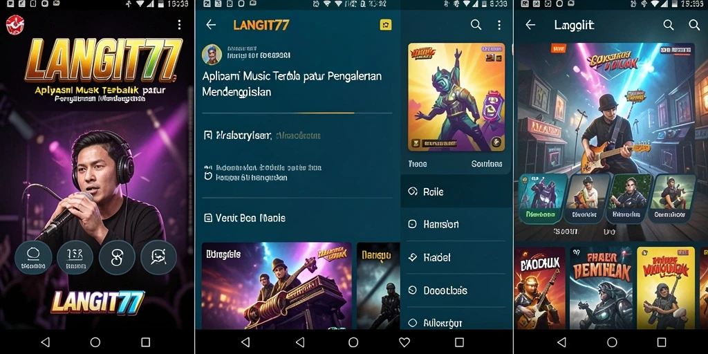 Tampilan gameplay LANGIT77 menampilkan antarmuka pengguna yang menarik dan mudah dinavigasi.