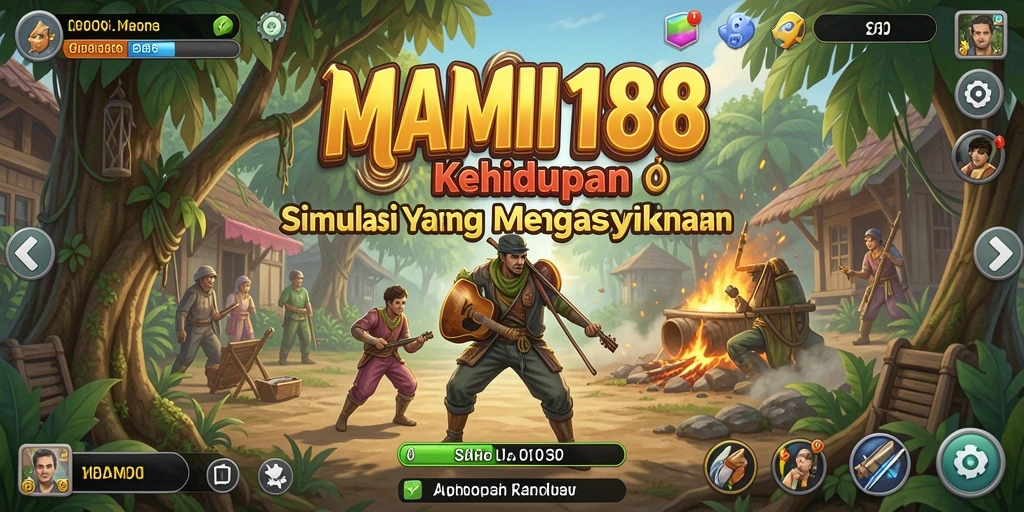 Screenshot gameplay menampilkan pengalaman simulasi yang mendalam.