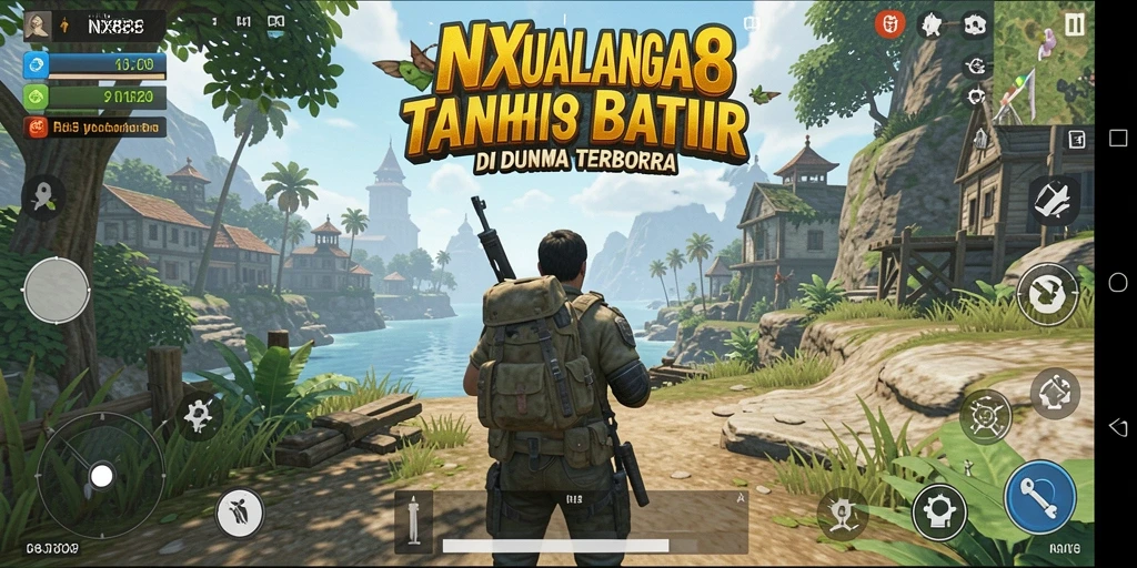 Tampilan gameplay Open World yang memukau dan mendebarkan.