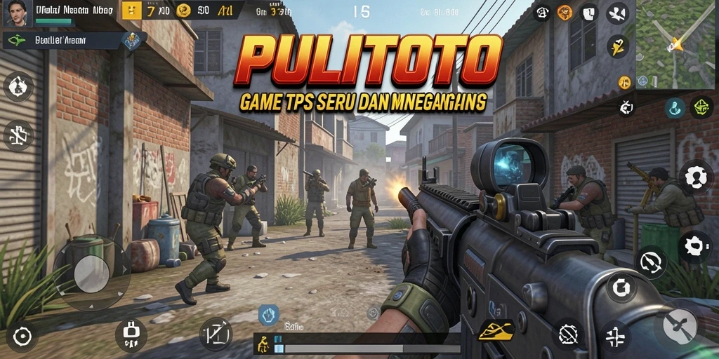Tangkapan layar PULITOTO menampilkan aksi gameplay TPS yang mendebarkan.